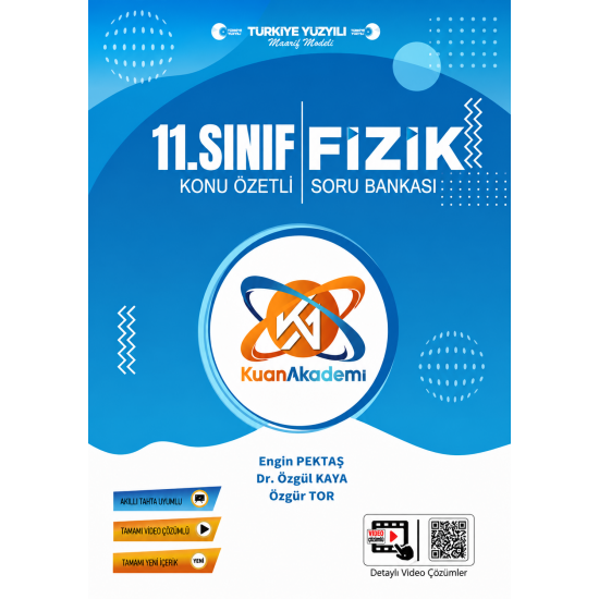 11. Sınıf Konu Özetli Fizik Soru Bankası - Kuan Akademi