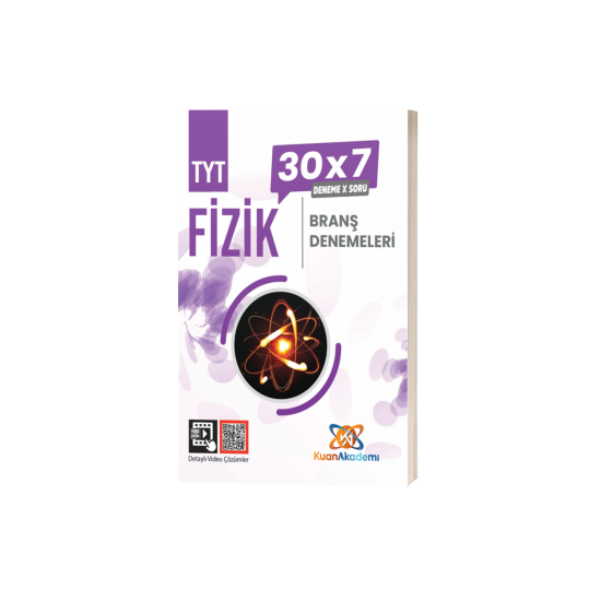 30x7 TYT Fizik Branş Denemeleri – Mustafa Tekinay | Kuan Akademi